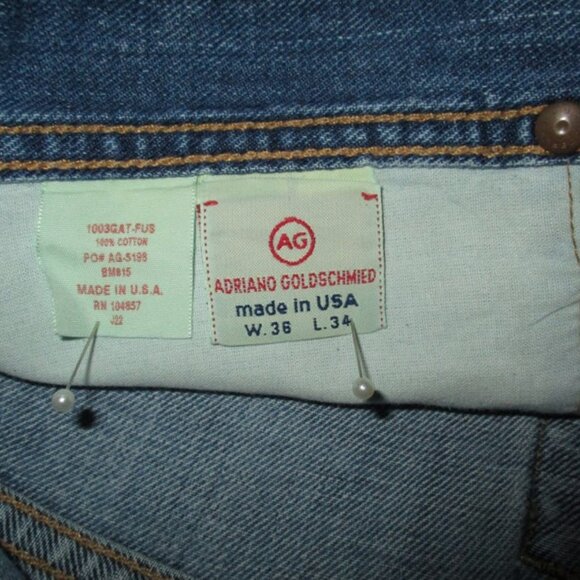 AG The Fillmore Boot Cut Jeans 36X34 - Picture 3 of 10